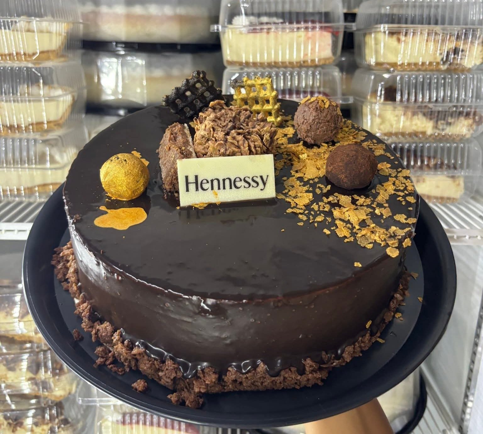 Pastel de crepas de Ferrero